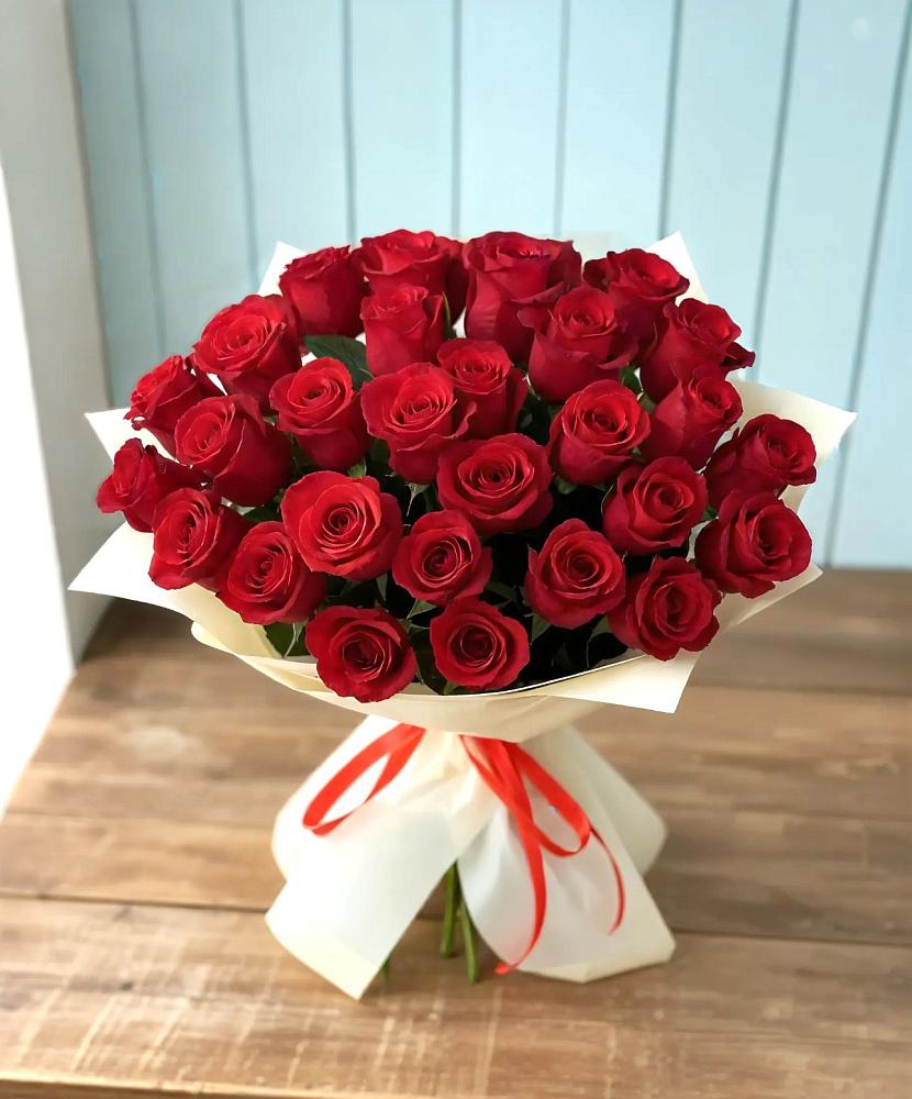 Букет 29 Красных роз в Нагорное