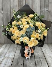 Букет цветов из:  Розы и Лизиантусы в Нагорное