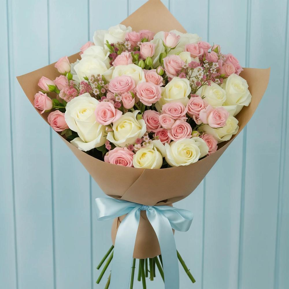 Букет цветов из: Розы в Нагорное