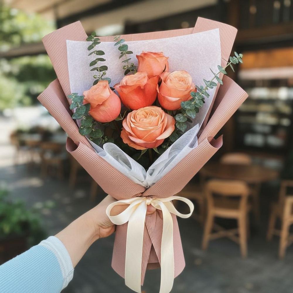 Букет цветов из: Розы в Нагорное