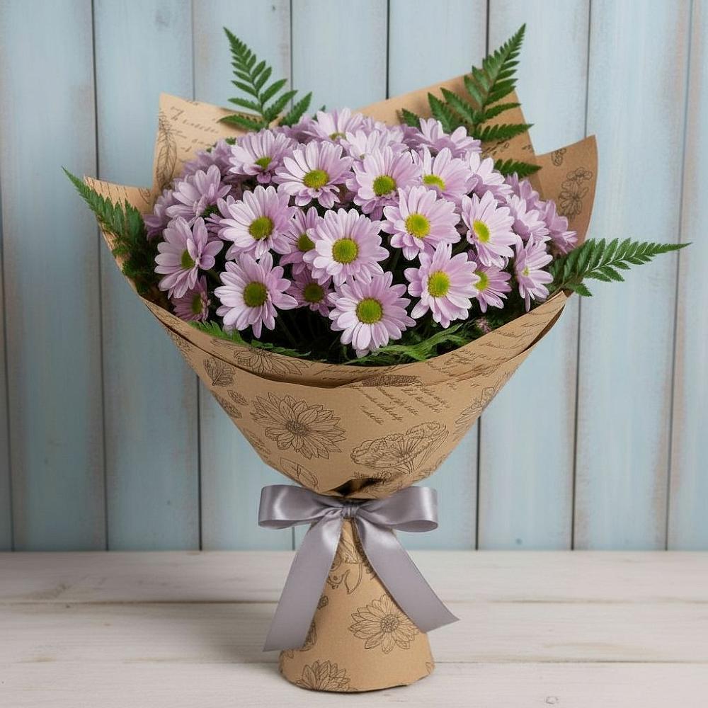 Букет цветов из: Хризантемы в Нагорное