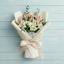 Букет цветов из:  Альстромерии в Нагорное