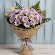 Букет цветов из:  Хризантемы #REPLACE_PRED# Нагорное