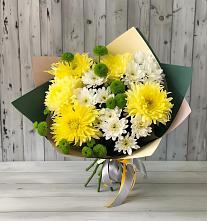 Букет цветов из:  Хризантемы #REPLACE_PRED# Нагорное