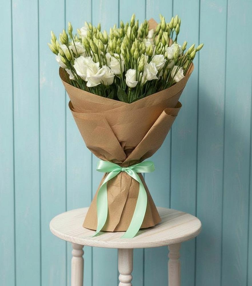 Букет цветов из: Лизиантусы в Нагорное