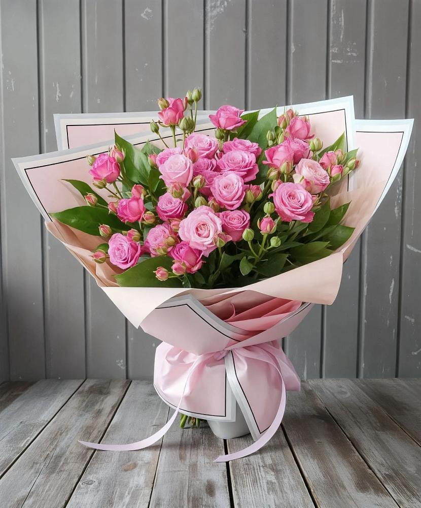 Букет Розовый кустик в Нагорное