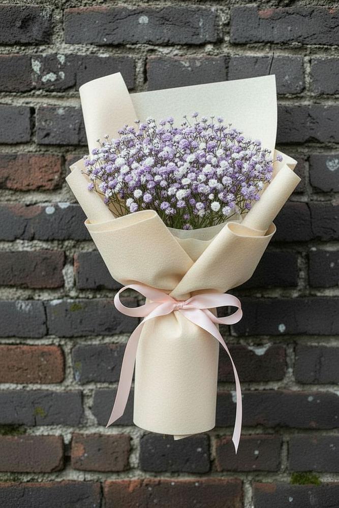 Букет цветов из: Гипсофила в Нагорное