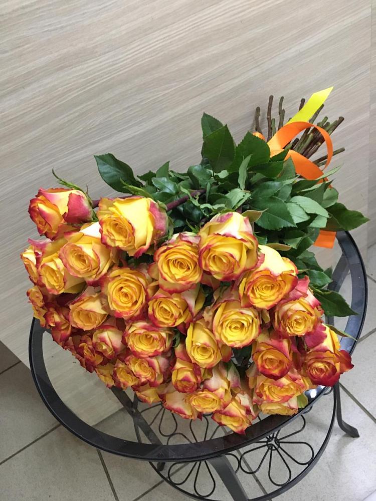 Букет Желтые розы в Нагорное