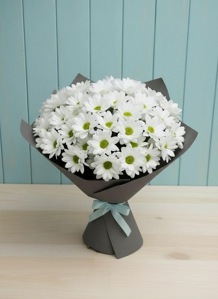 Букет цветов из: Хризантемы в Нагорное