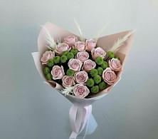 Букет цветов из:  Розы и Хризантемы в Нагорное