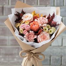 Букет цветов из:  Гвоздики, Хризантемы и Розы #REPLACE_PRED# Нагорное