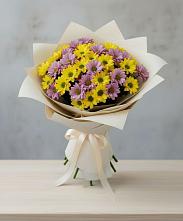 Букет цветов из:  Хризантемы в Нагорное