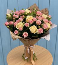 Букет цветов из:  Розы в Нагорное
