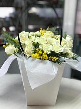 Цветочная композиция из Розы  в Нагорное