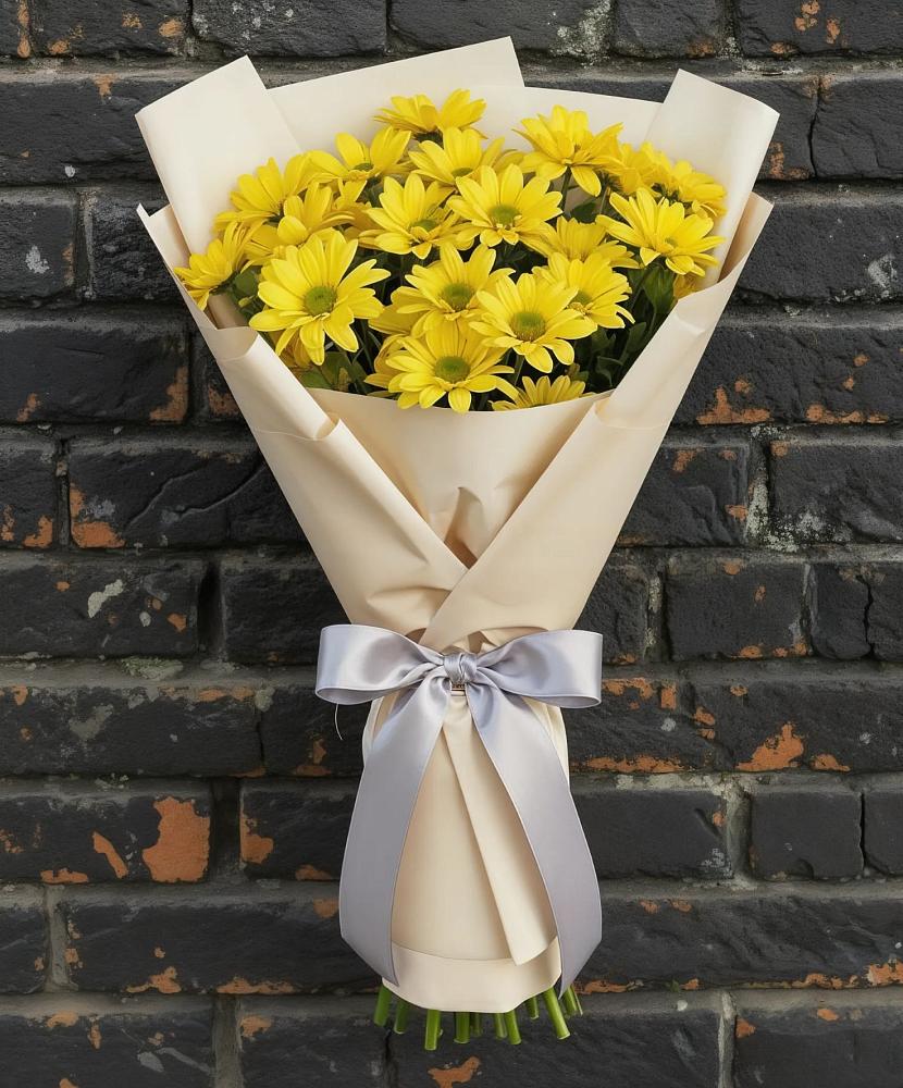 Букет цветов из: Хризантемы в Нагорное