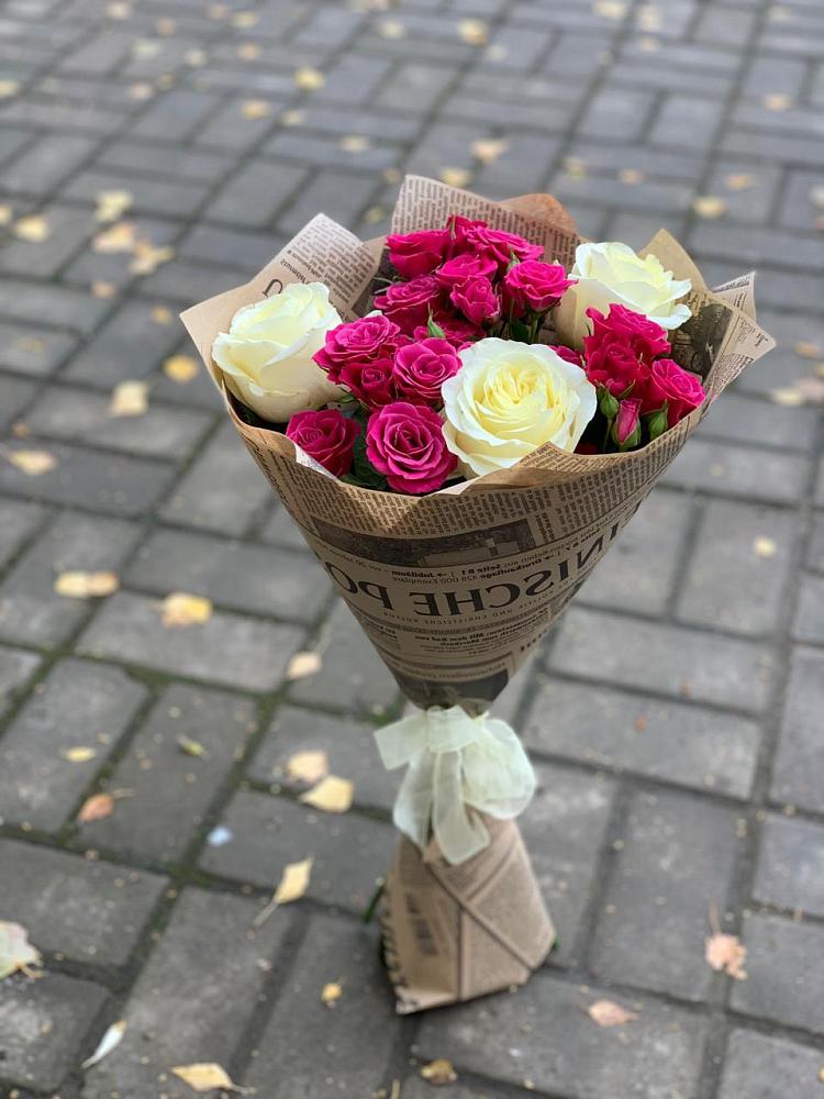 Букет цветов из: Розы в Нагорное