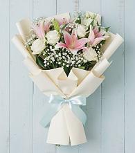 Букет цветов из:  Лилии в Нагорное