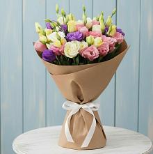 Букет цветов из:  Лизиантусы в Нагорное