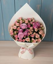 Букет цветов из:  Розы в Нагорное