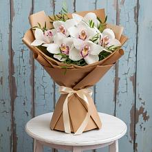 Букет цветов из:  Орхидеи и Розы #REPLACE_PRED# Нагорное