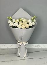 Букет цветов из:  Розы и Лизиантусы #REPLACE_PRED# Нагорное